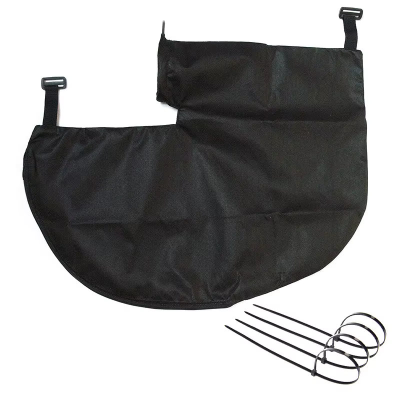 Sac de collecte de feuilles à fermeture éclair de grande capacité, 1 pièce, pour aspirateur à feuill