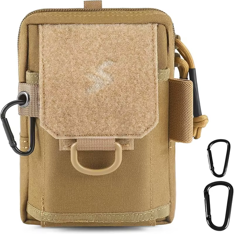Pochette tactique EDC VOTAGOO, accessoires Molle, pochette à attacher à la bandoulière pour homme, s