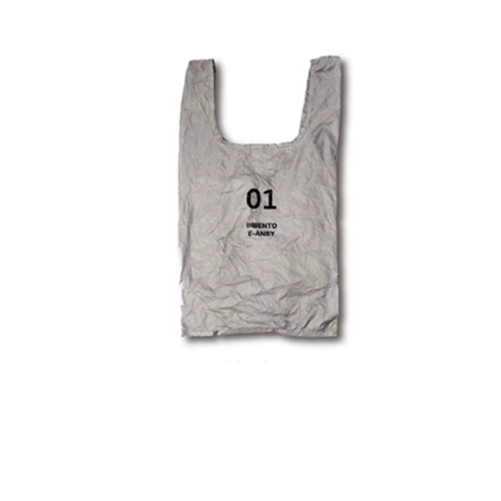 Sac à provisions pliant en nylon, fourre-tout ultra-léger, sac à soupe réutilisable, sac de rangemen