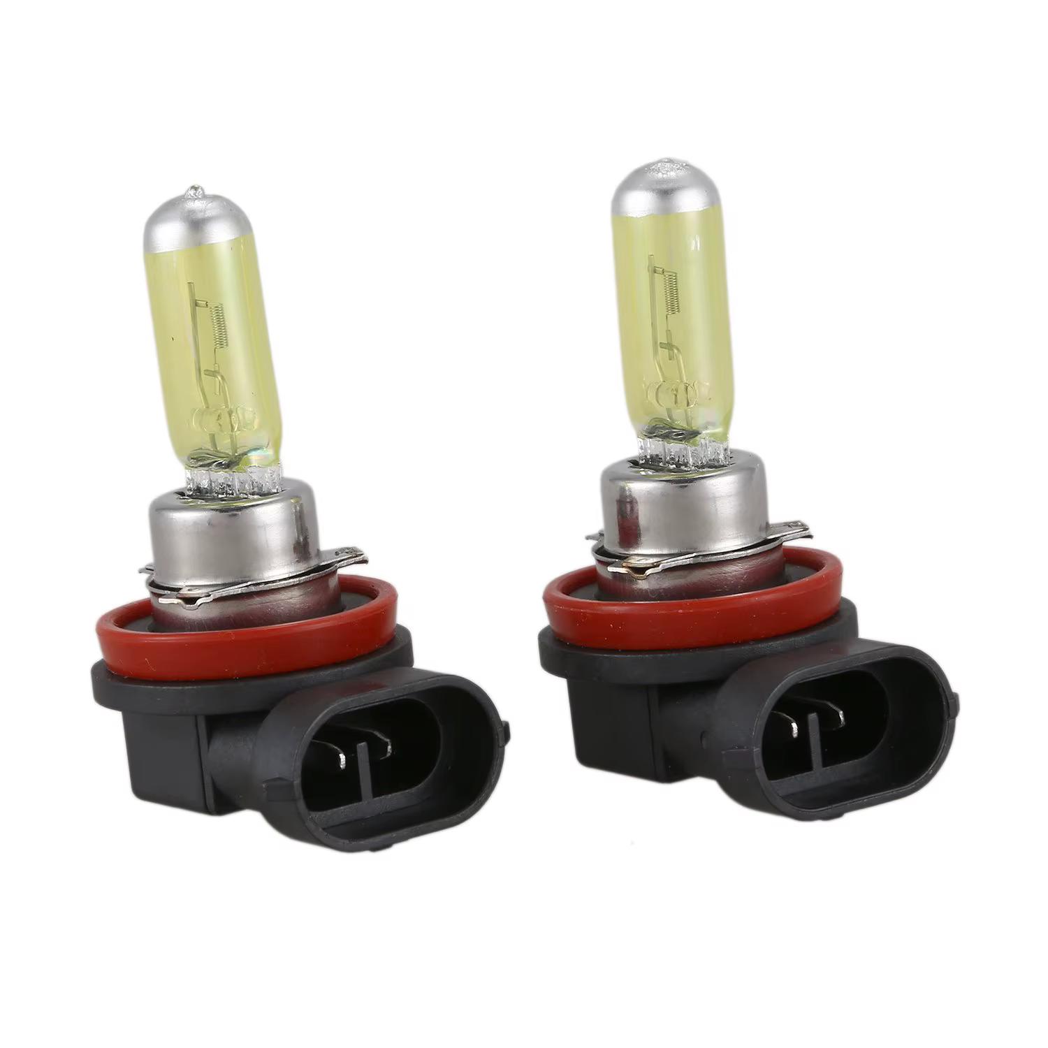 Ampoule antibrouillard au xénon HID, phare halogène, 2x H11 55W 3000k jaune doré