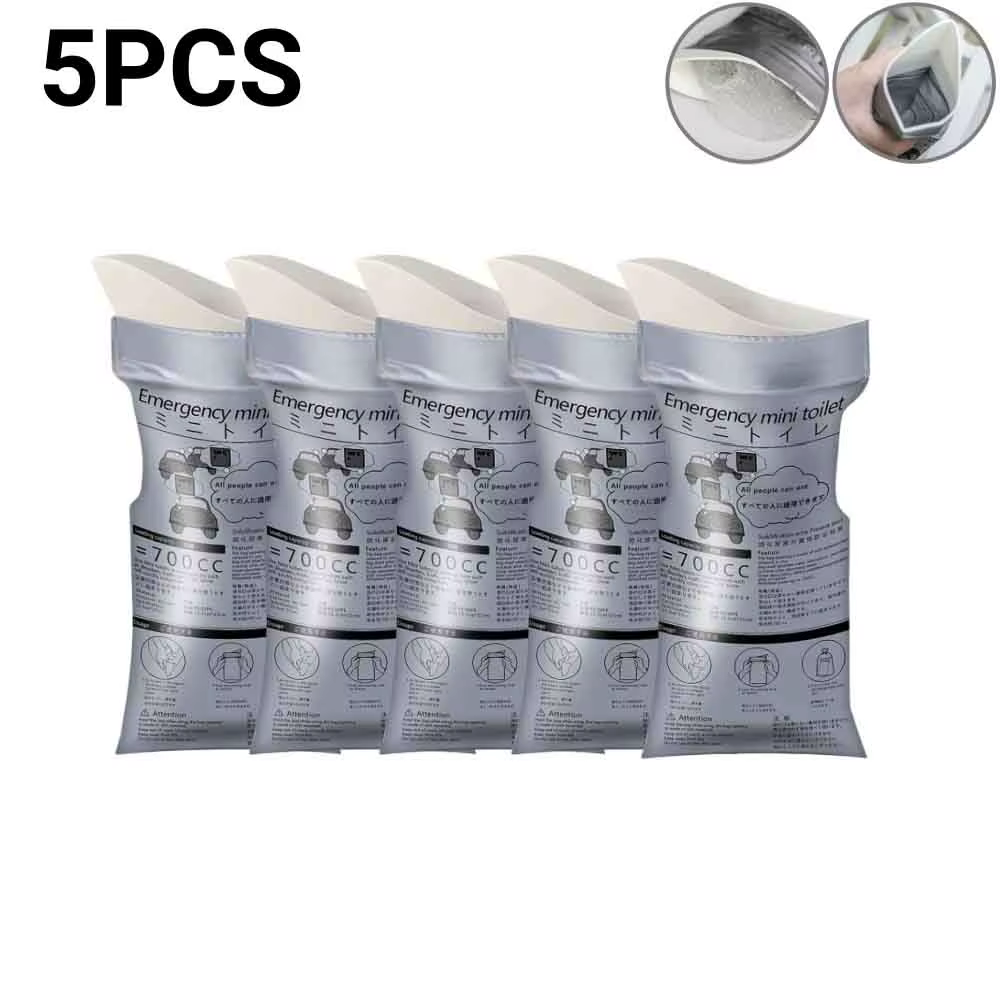 TARKA Camping sacs d'urine d'urgence sacs de piss jetables voyage Mini toilette Mobile sac d'urine P