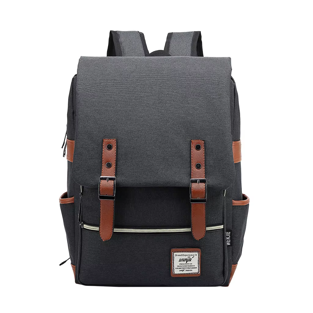 Sac à dos vintage pour ordinateur portable, sacs en toile pour femmes, sacs de voyage décontractés e