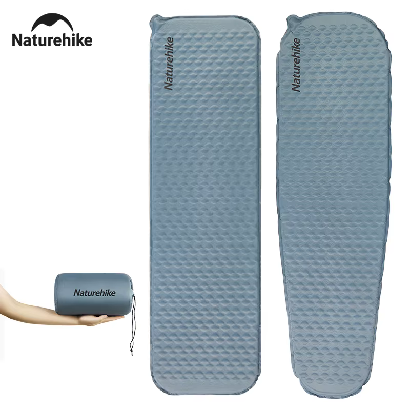 Naturerandonnée matelas pneumatique ultraléger pliant rapide auto-gonflant lit gonflable Portable ép
