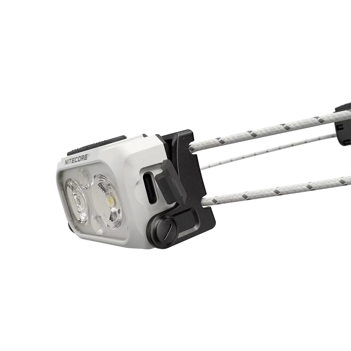 NITECORE NU21 lampe Ultra légère double faisceau Triple sortie lampe frontale 360 Lumens USB-C Recha