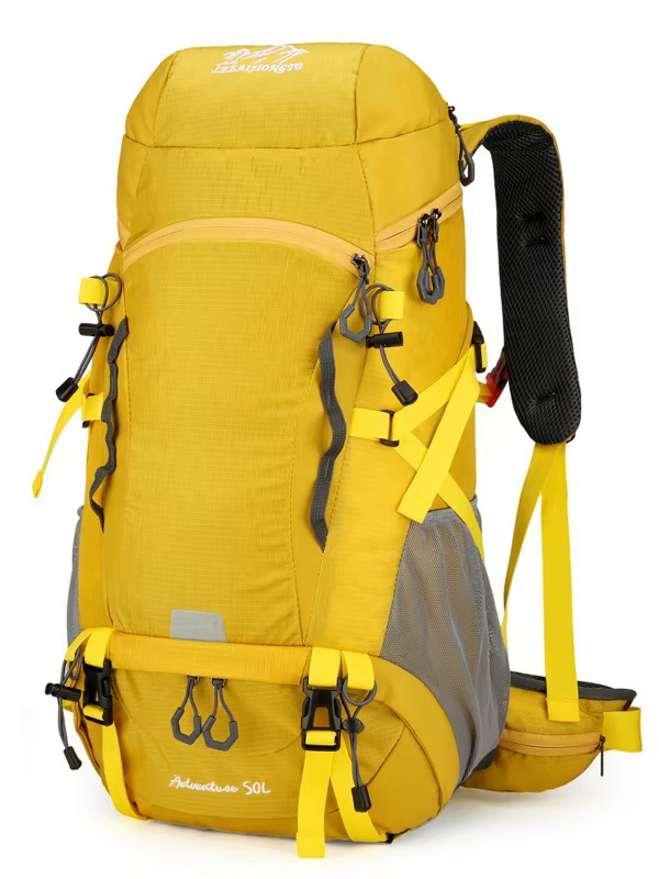 Sac à dos de randonnée en nylon étanche à la pluie, sac à dos de camping, sac d'alpinisme, voyage en