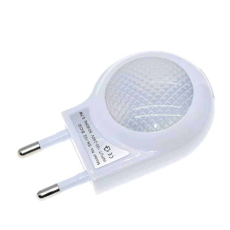 Mini Led escargot veilleuse automatique lampe de nuit intégré capteur de lumière contrôle lumière ap