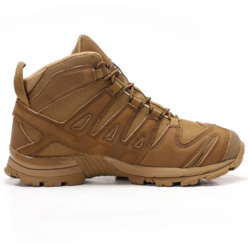 Bottes tactiques militaires imperméables pour hommes, chaussures de sécurité pour le travail dans le
