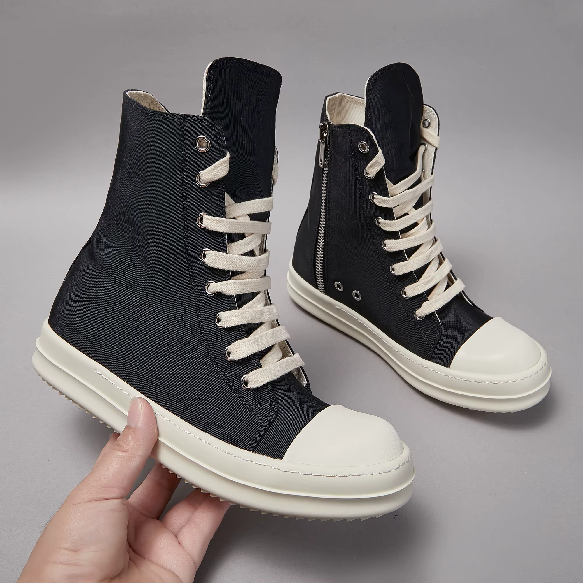 Marque classique décontracté hommes chaussure de haute qualité concepteur femmes Sneaker noir mode Z