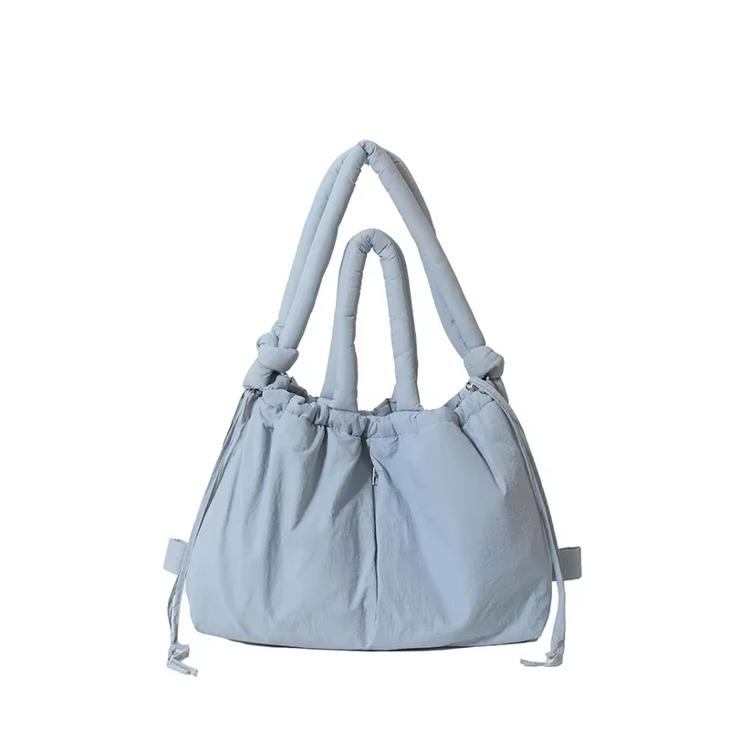 Sac fourre-tout à cordon de serrage, Design de Niche décontracté, doux, simple, Double, sacs à doubl