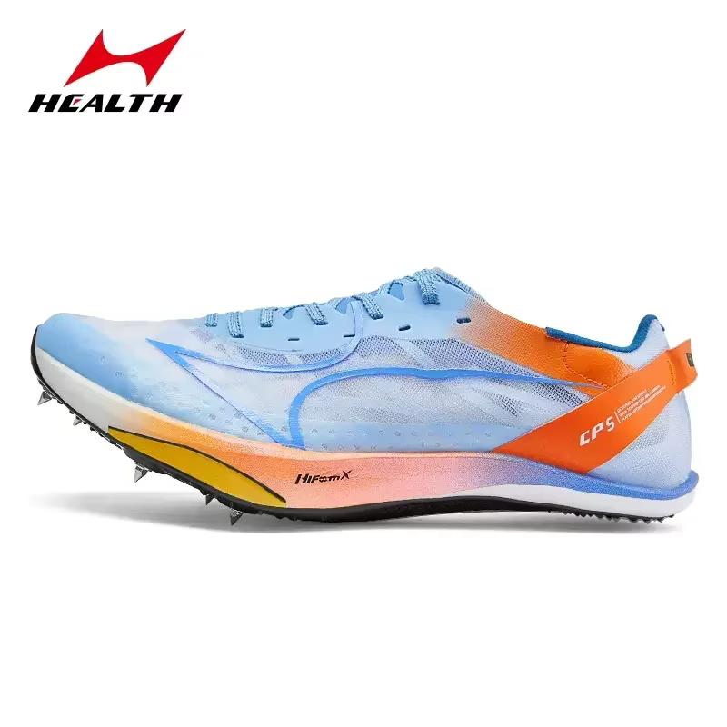 Health CP5-Chaussures de course mi-longues pour hommes, baskets d'athlétisme professionnelles à plaq