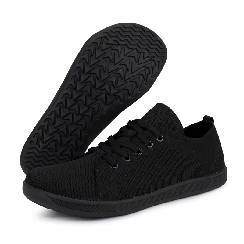 Chaussures pieds nus à bout large pour hommes et femmes, baskets de marche minimalistes | Semelle
