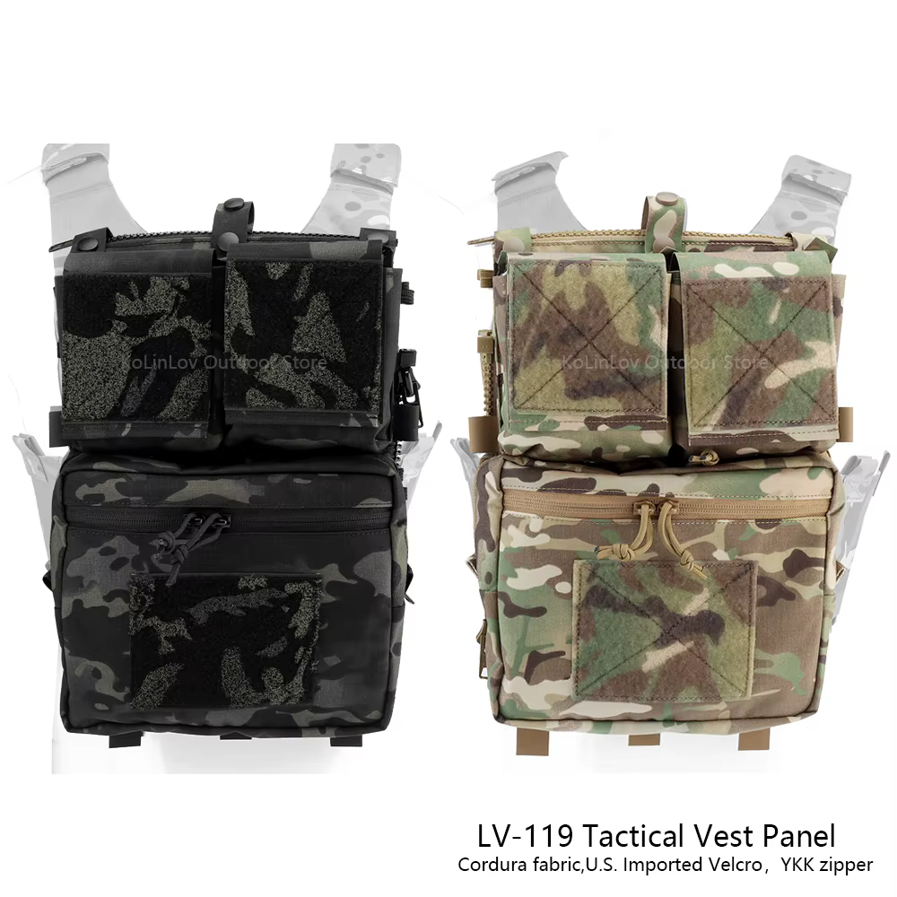 Plaque de sac à dos DulPanel avancée, poudres Electrolux, sac de chasse, glaçure Airsoft, accessoire
