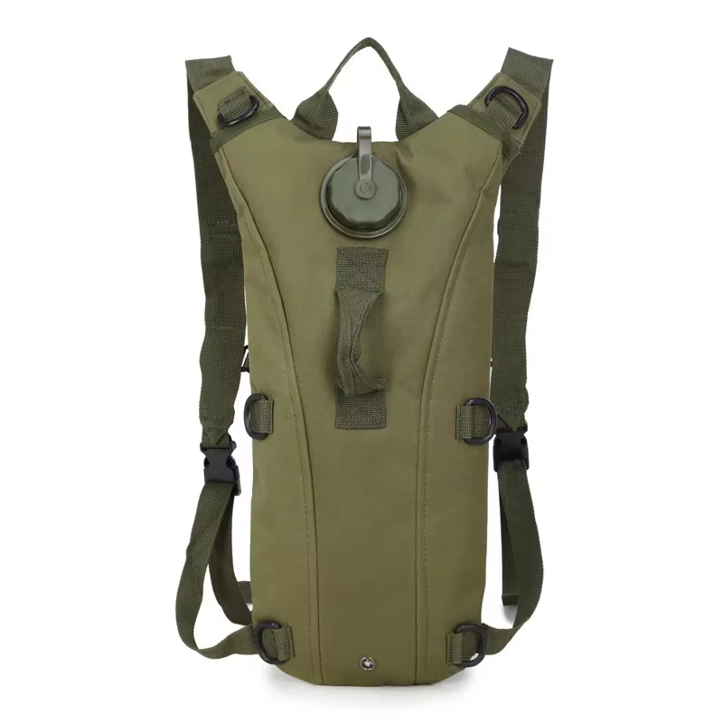 Sac à dos d'hydratation pour Sport de plein air, sac à eau Oxford étanche avec vessie de 3 litres po