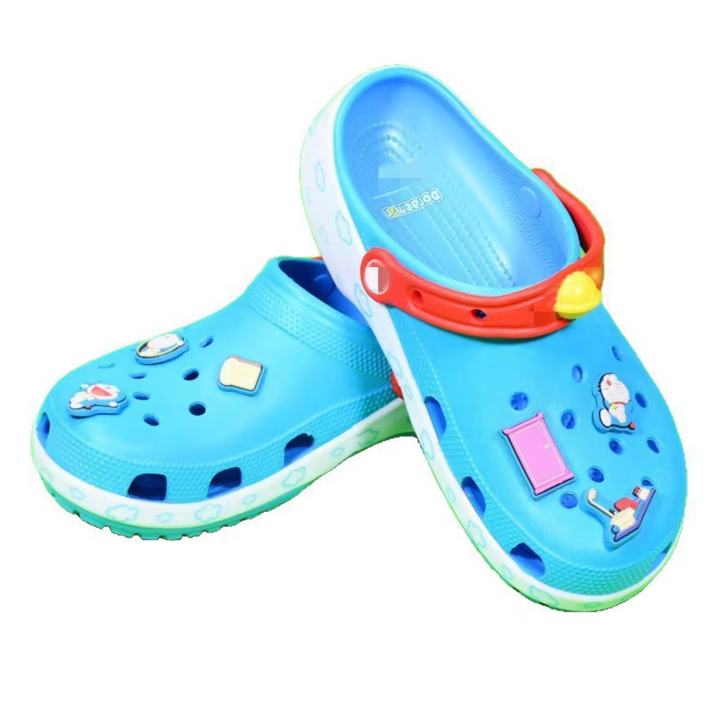 Nouvelles sandales claquettes Doraemon 2026, respirantes, style anime, pour la plage et les activité