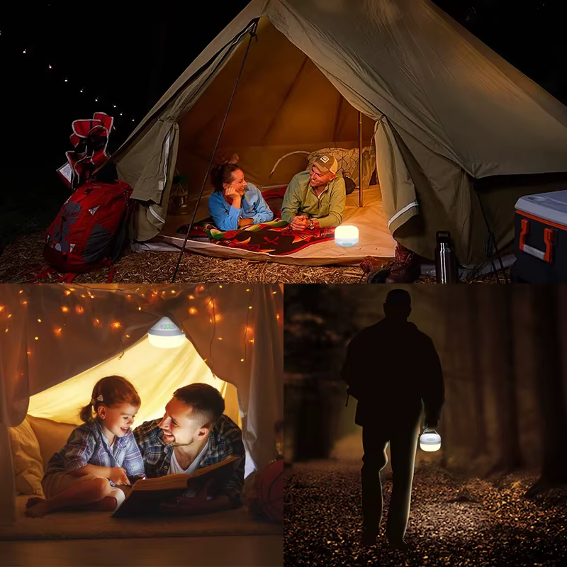 Lanterne de camping aste LV10 avec aimant, lampe de poche portable, luminaire d'urgence, tente de pê