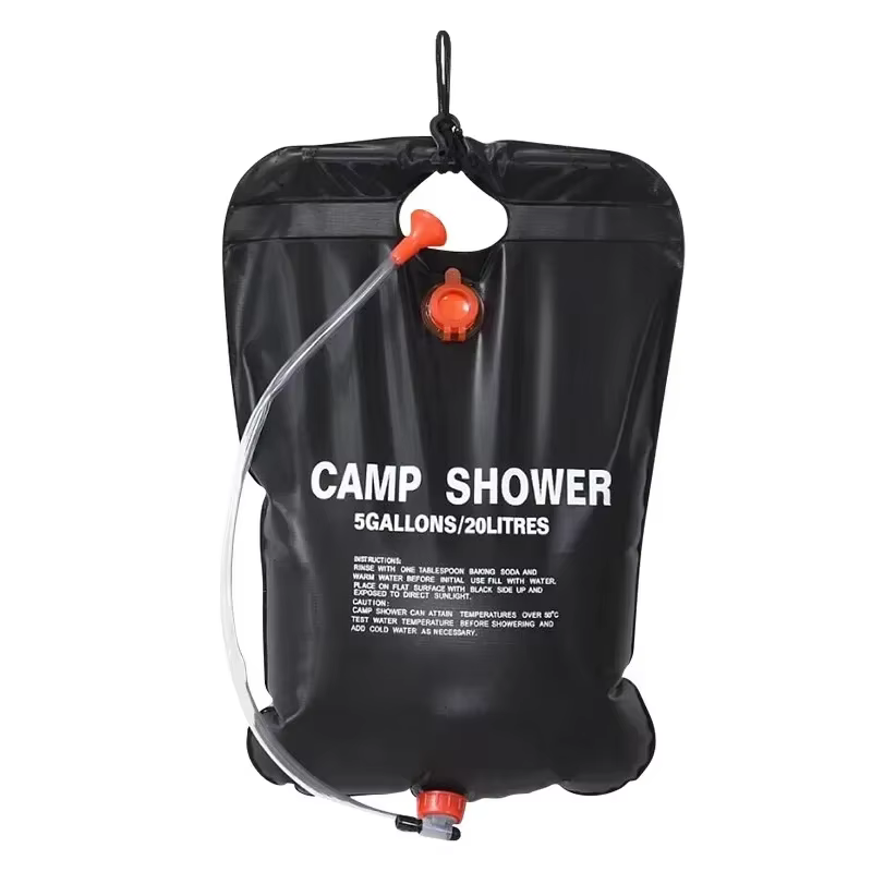 Sac de douche extérieur de grande capacité 20l, chauffage à énergie solaire pour Camping plage voyag