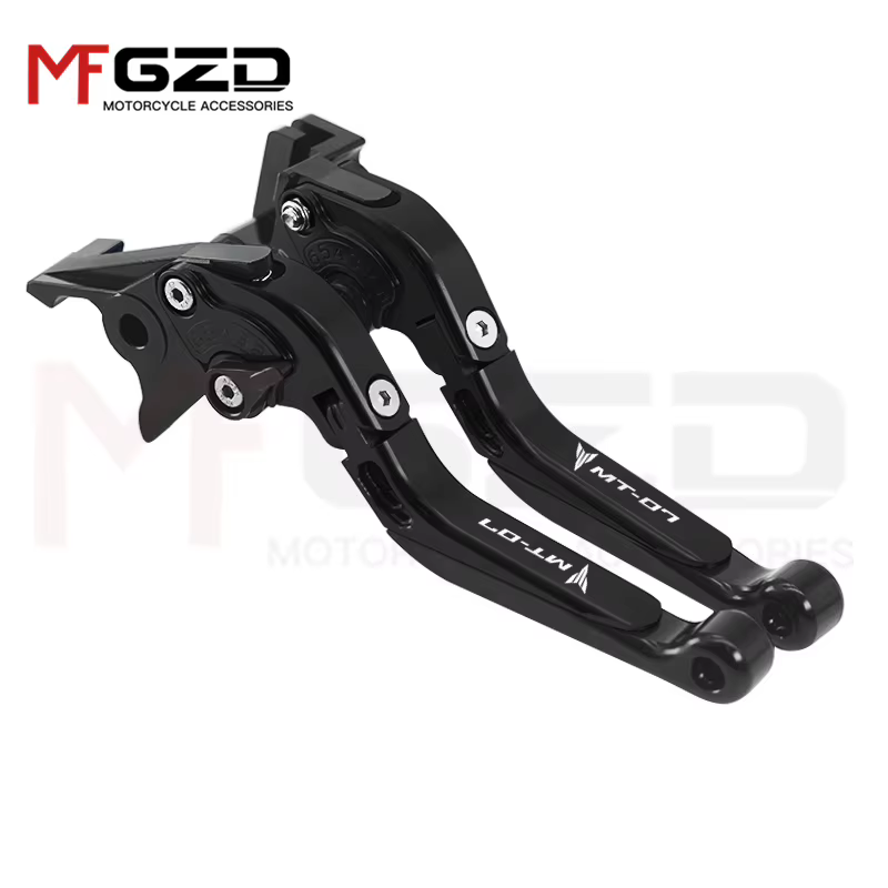 Leviers de poignée de frein et d'embrayage extensibles et pliables, accessoires de moto pour MT07 FZ