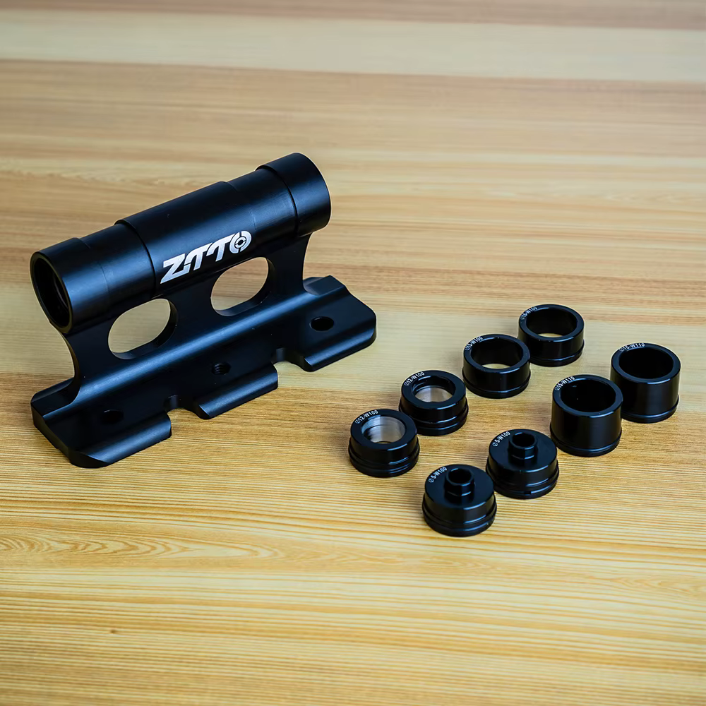 ZTTO support de fourche de vélo support de transport de voiture dégagement rapide à travers l'axe in