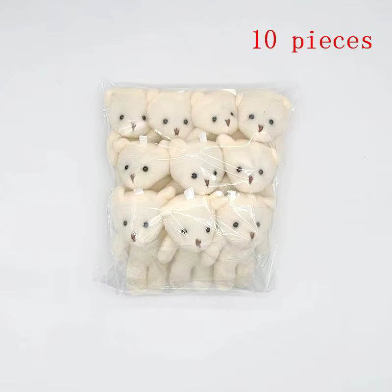 【10/12/18/20 pièces】 Accessoires de fête d'anniversaire et de mariage, mini ours en peluche mignon d