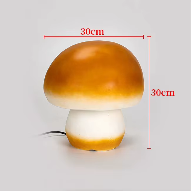 Lumière LED en forme de champignon lumineux pour la décoration extérieure de jardin et pelouse, écla