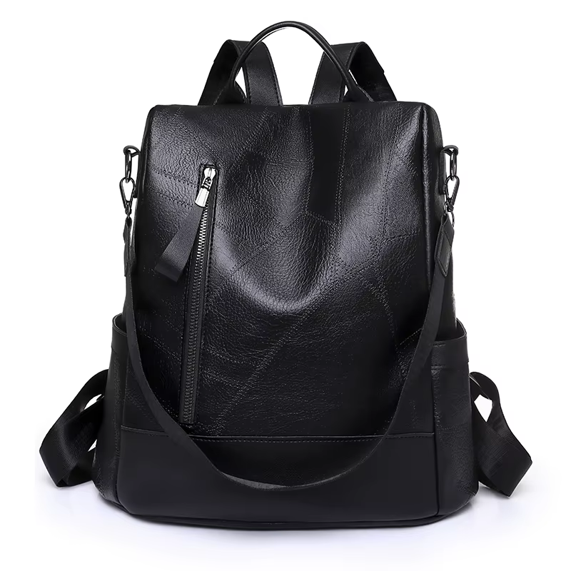 Sac à dos antivol pour femmes, sac à dos de styliste en cuir PU souple de haute qualité, Simple, à l
