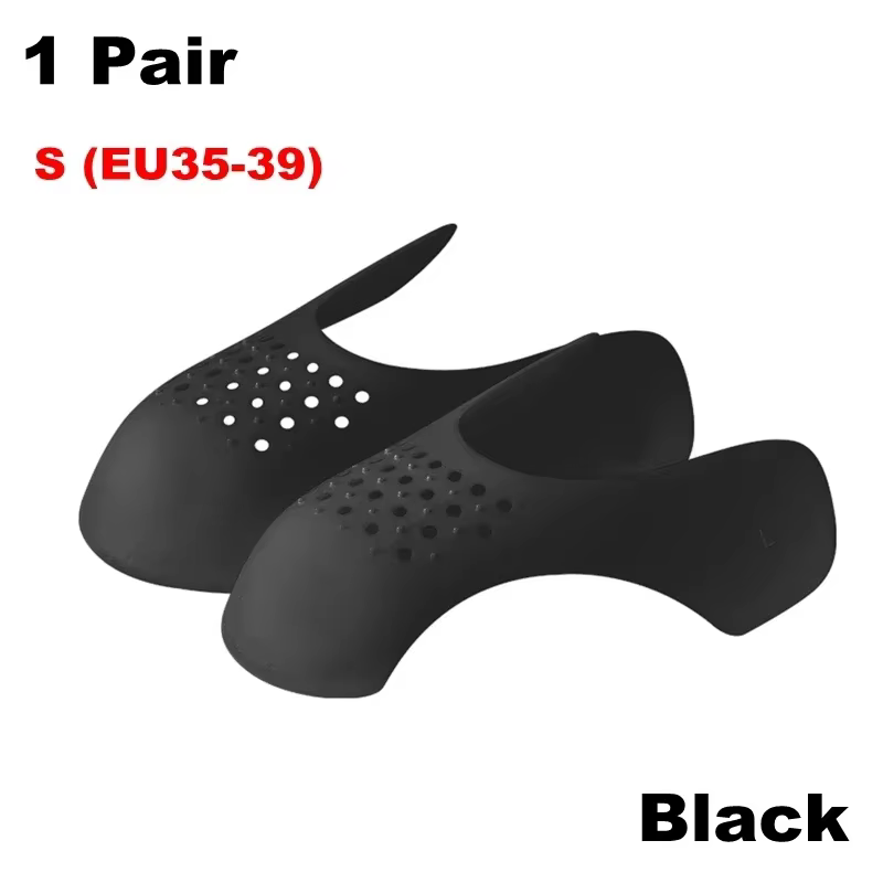Protecteur de tête de chaussure Anti-pli, 2 paires, pour baskets décontractées, Anti-rides, embouts
