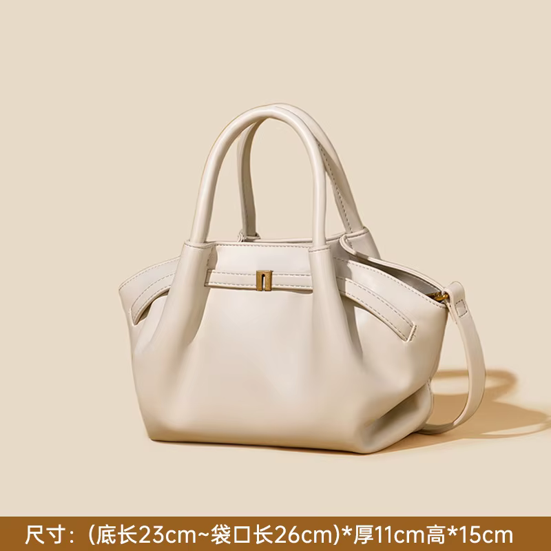Sac à main rétro polyvalent et tendance pour l'été 2025 – Sac bandoulière pratique en forme de dumpl