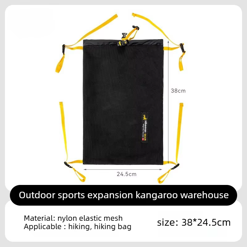 Sac de randonnée en plein air, sacs d'accessoires, organisateur Dyneema, sac d'accessoires d'extensi