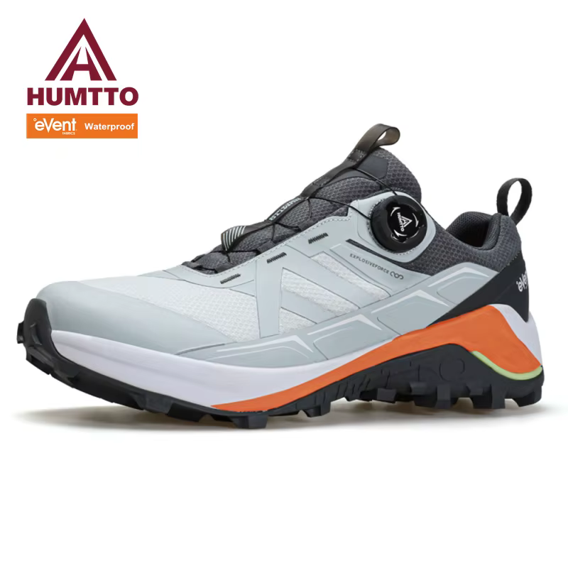 HUMTTO-Chaussures de Randonnée Imperméables pour Homme, Baskets de Luxe de Styliste, Respirantes, de