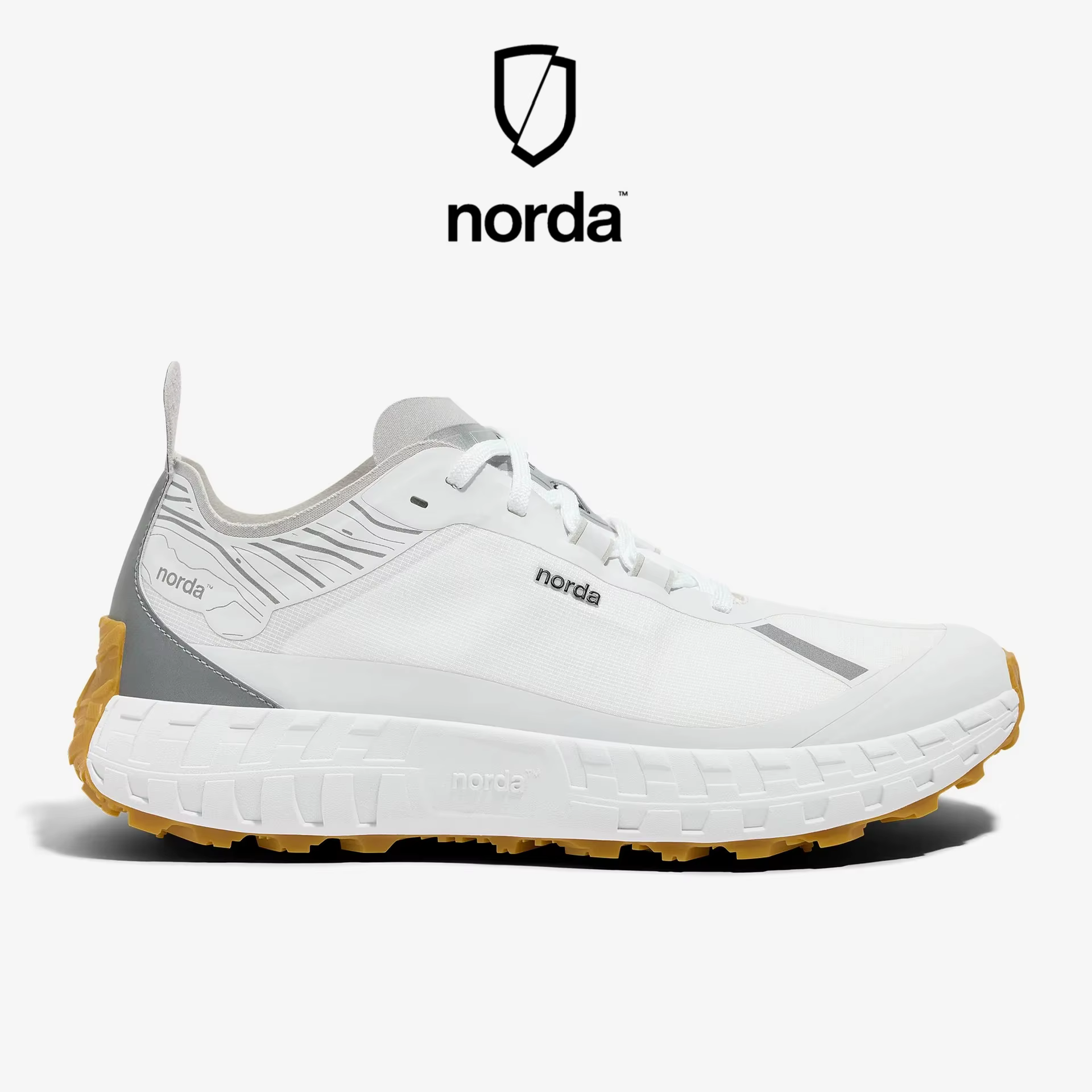 Chaussures de course tout-terrain basses pour hommes Norda 001, respirantes, légères, résistantes à 