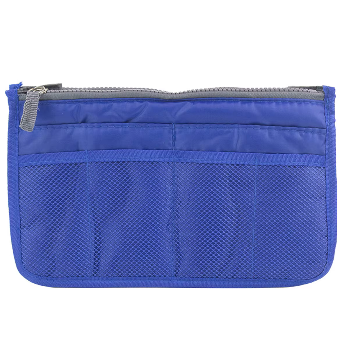 Sac de rangement multifonctionnel à deux volets, Double fermeture éclair, grande capacité, Arrangeme