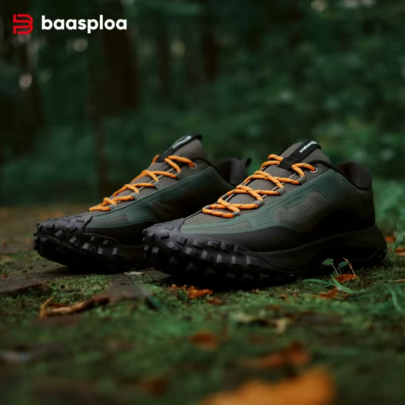 Baasploa – chaussures de randonnée pour hommes, de haute qualité, confortables, souples, imperméable