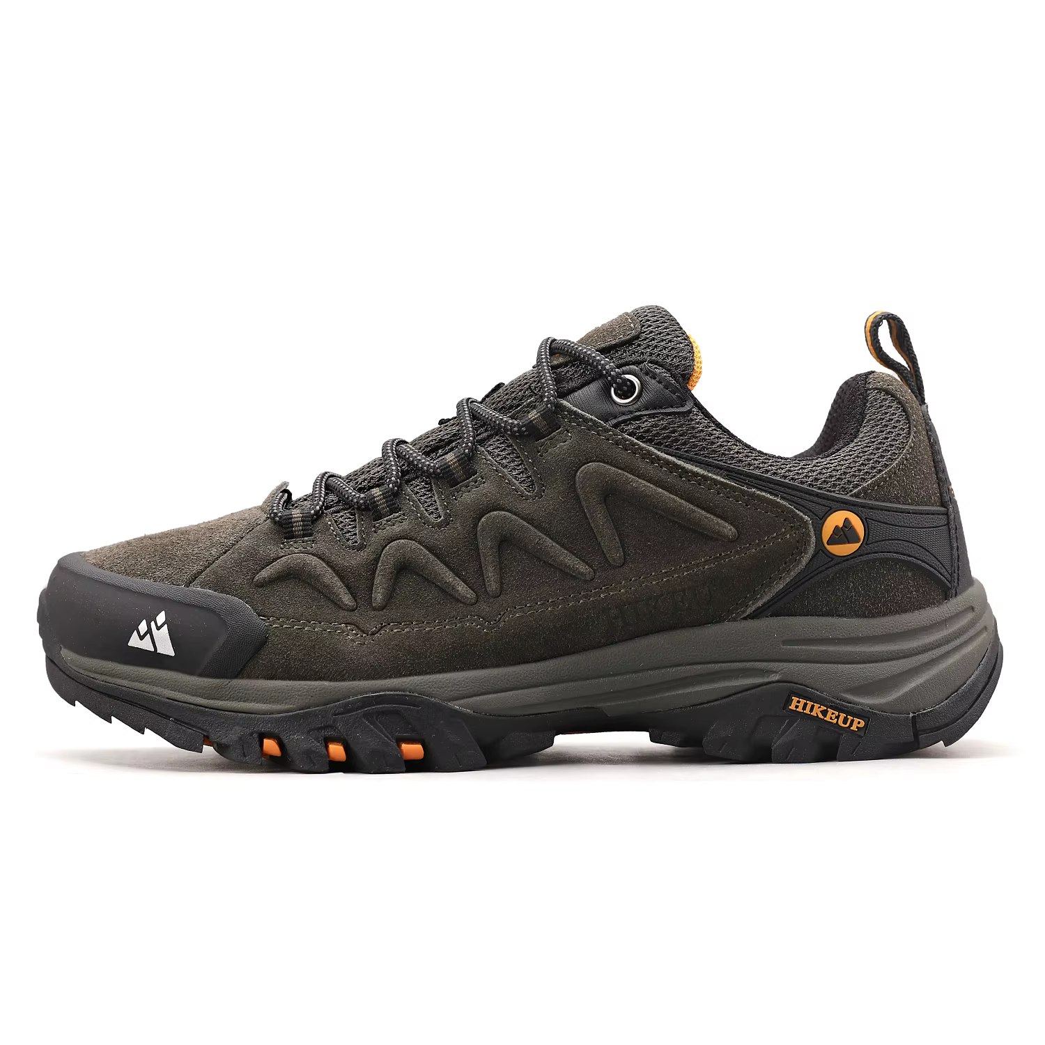 HIKEUP cuir hommes chaussures de randonnée en plein air touristique Trekking baskets escalade sentie