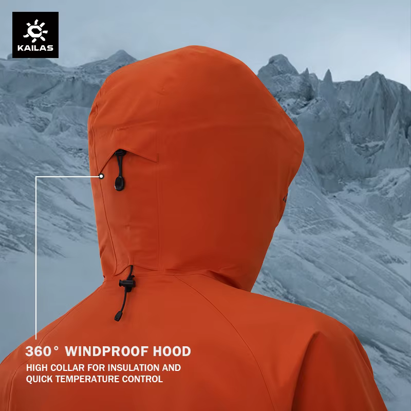 KAILAS Mont-X veste à coque rigide GTX manteaux à capuche imperméables de pluie vestes d'alpinisme p