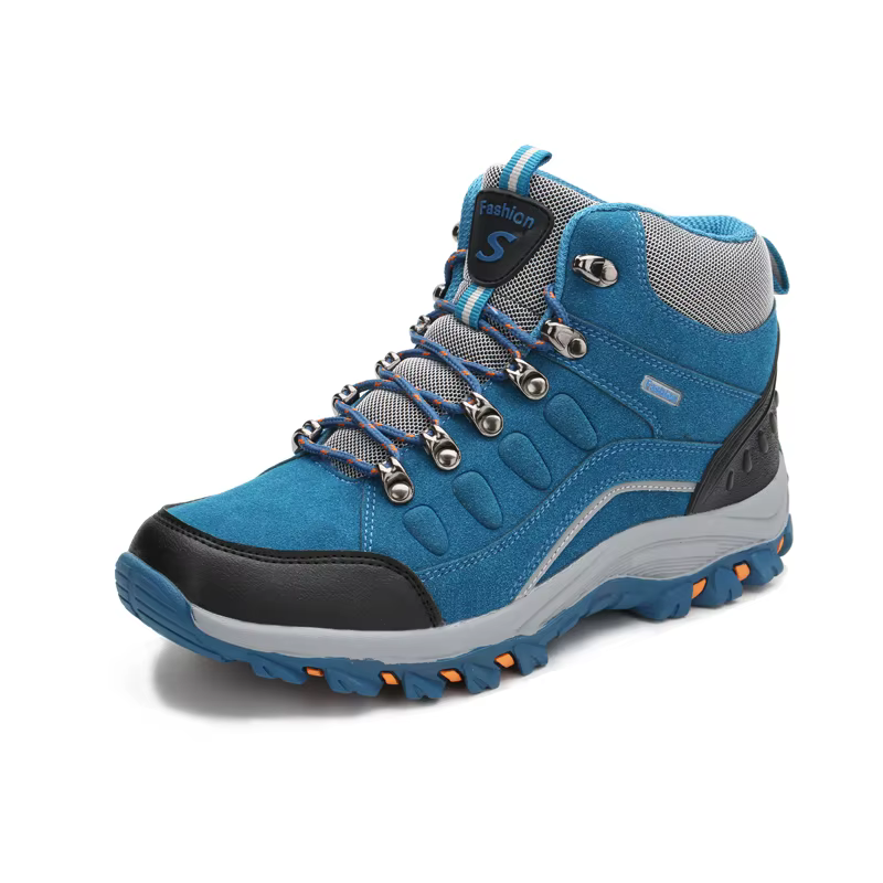 Chaussures de Randonnée Bleues Confortables pour Homme et Femme, Baskets de Trekking, de dehors de P