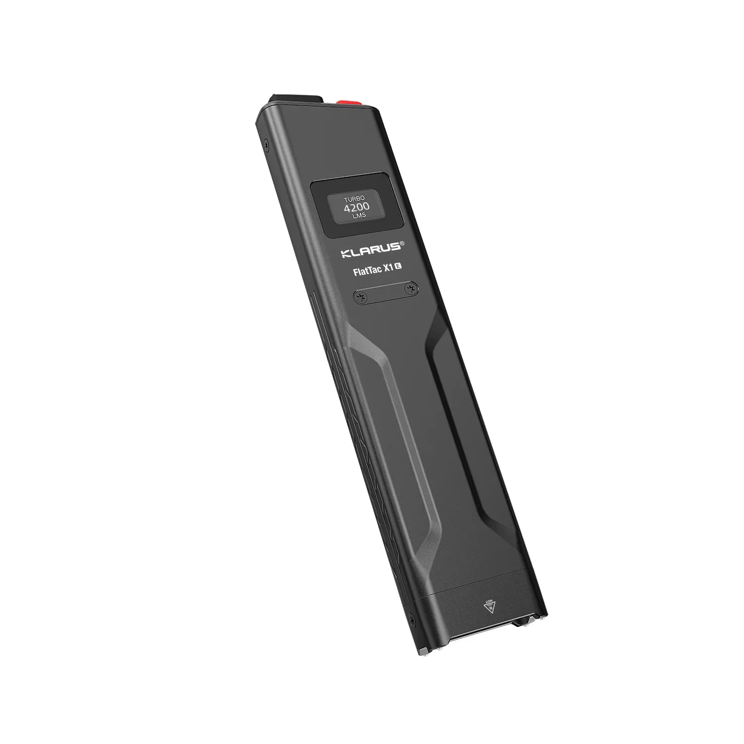 Klarus X1 lampe de poche tactique ultra mince FlatTac 4200Lumens batterie intégrée rechargeable