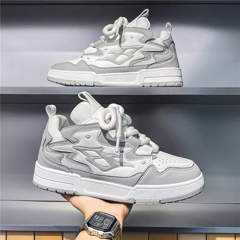 2025 nouvelles chaussures pour hommes tendance pain chaussures hommes vulcaniser chaussures décontra
