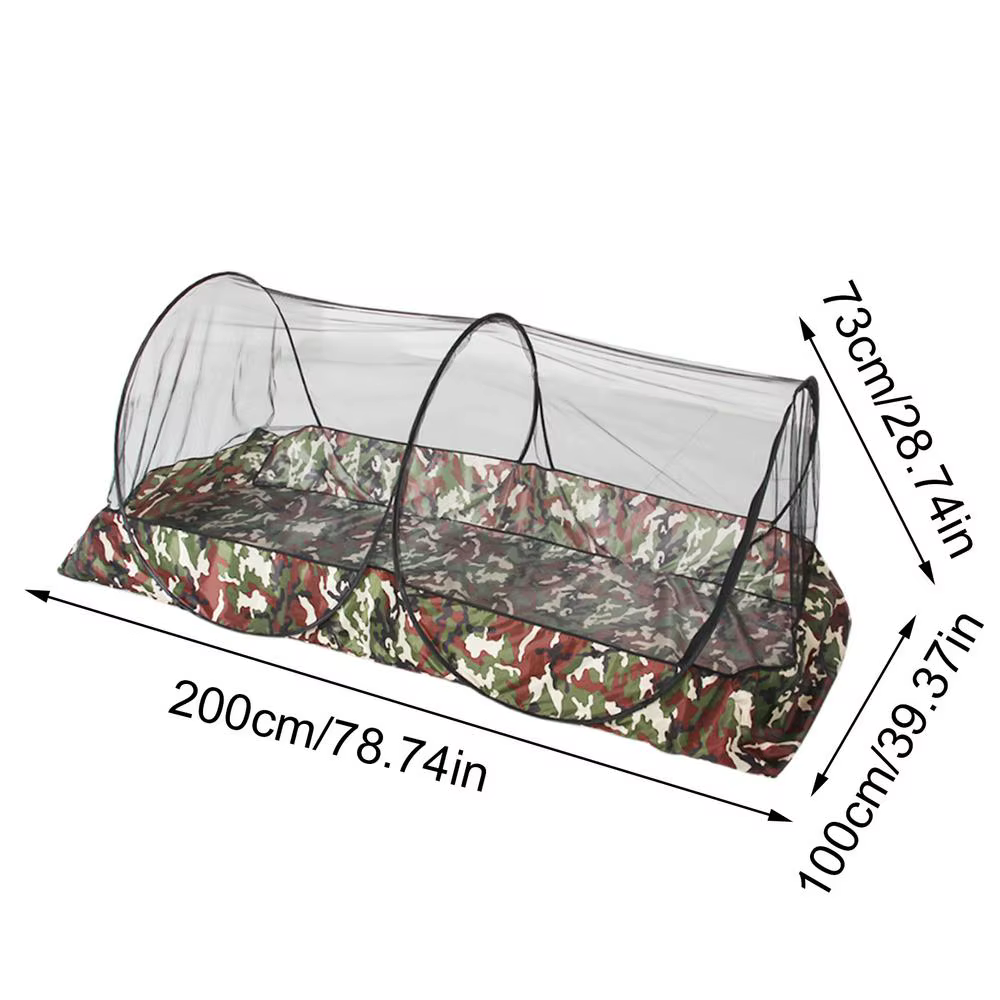 Filet de Tente de Camping en Plein Air Compact et observateur avec Sac de Transport, Filet pour Lit