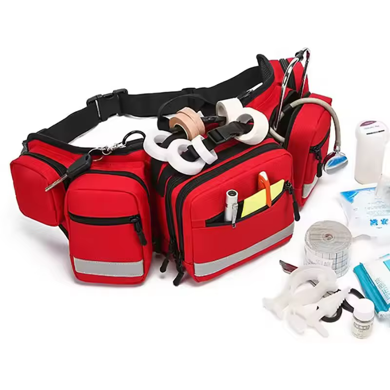 Sac de taille de sauvetage vide, sac de premiers secours pour Camping voyage stockage médical organi