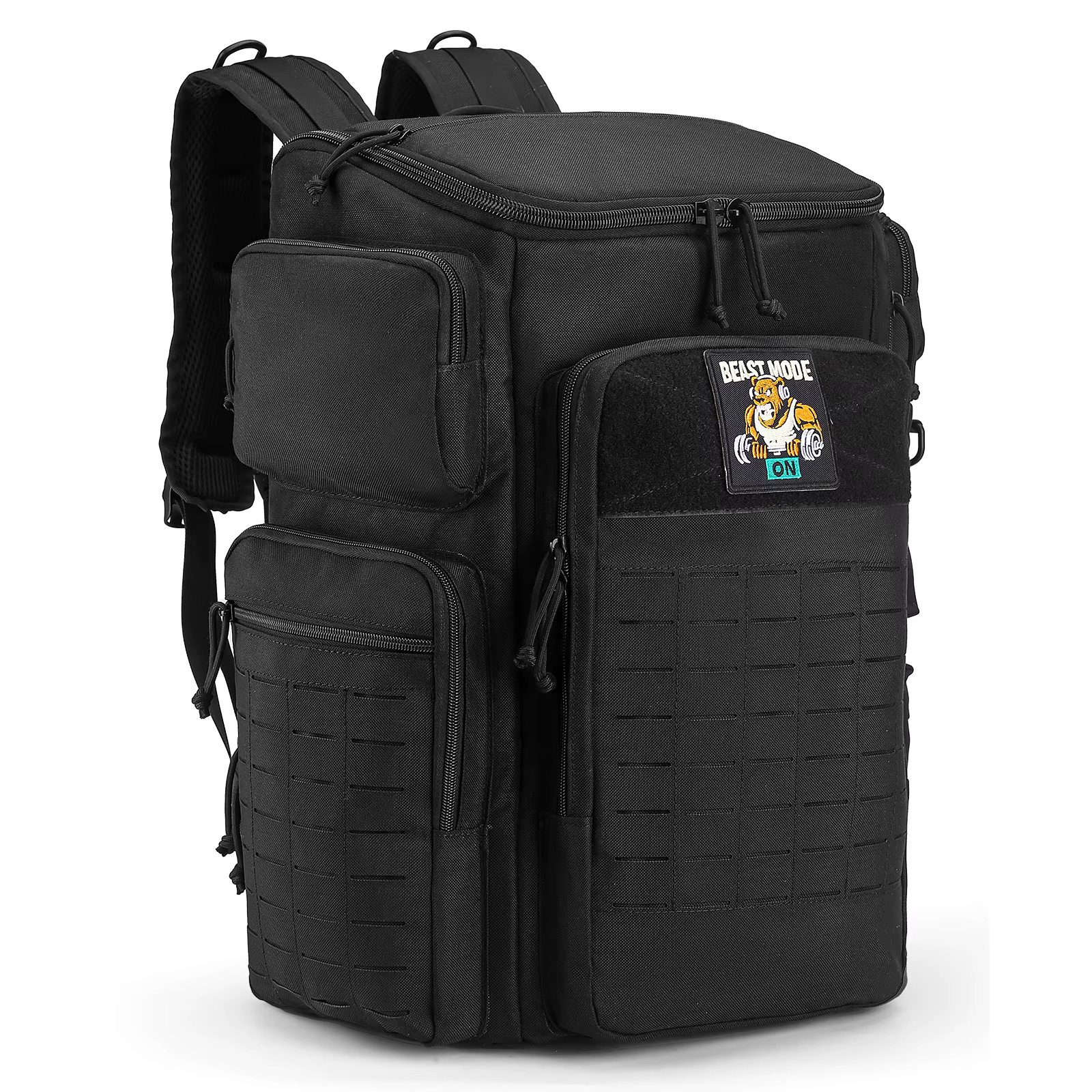 Sac à dos tactique militaire 50L pour hommes, grand sac de voyage robuste, sac d'assaut militaire po