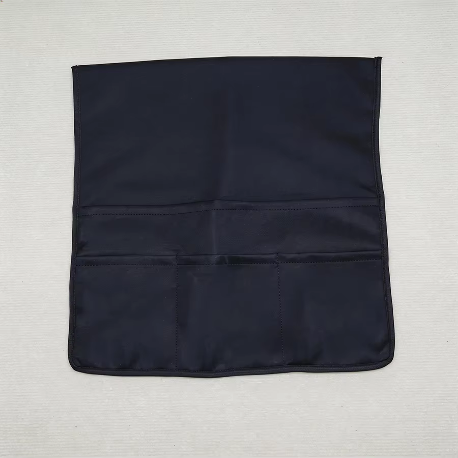 Housse de table de voyage pour avion et organisateur de dossier de siège, pochette de rangement pour