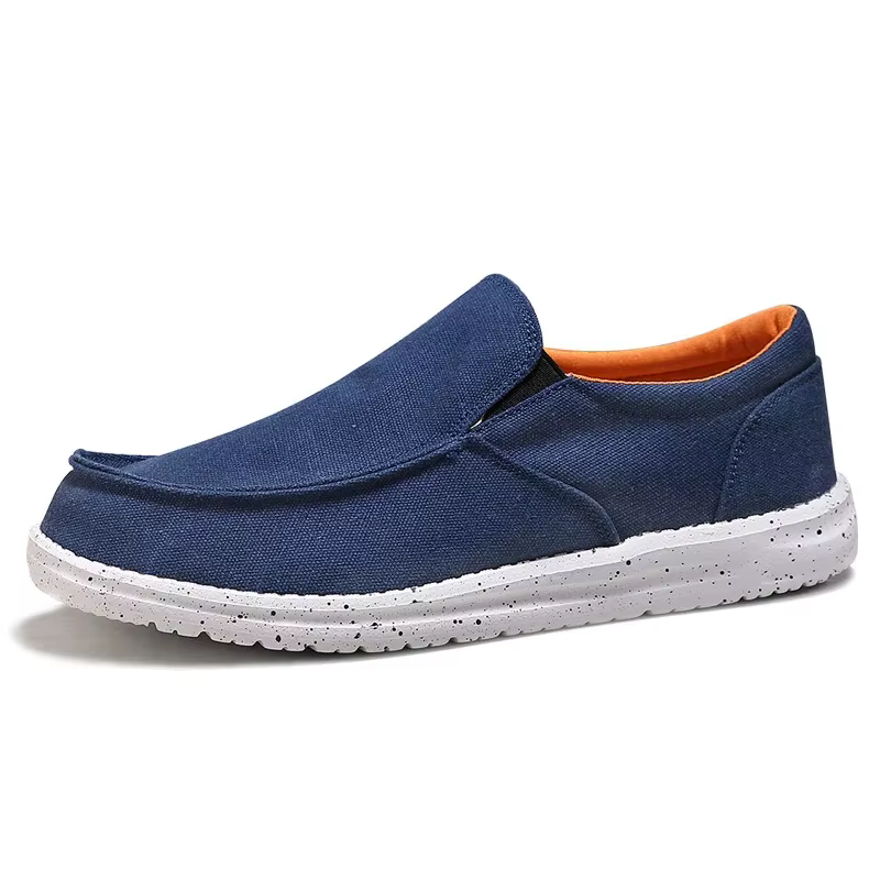 NIES DUDE Chaussures en toile pour hommes, style coréen, printemps-été, chaussures décontractées sty