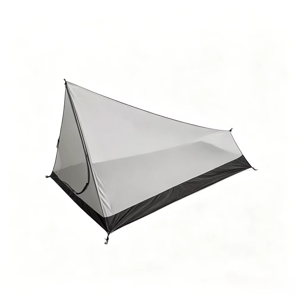 Moustiquaire de camping extérieure portable, tente individuelle en maille respirante ultra-légère po