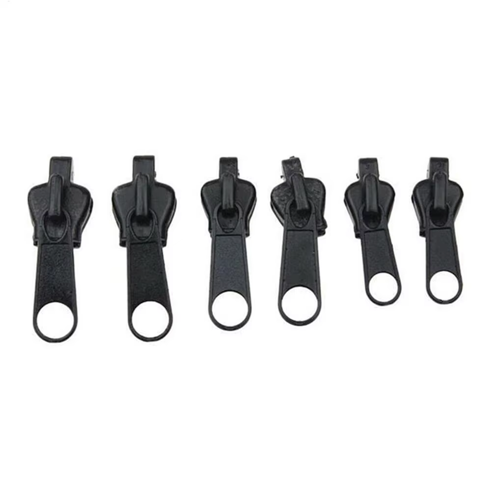 Kit de réparation universel instantané pour fermetures éclair, 6 pièces/ensemble, pour tirettes, cur