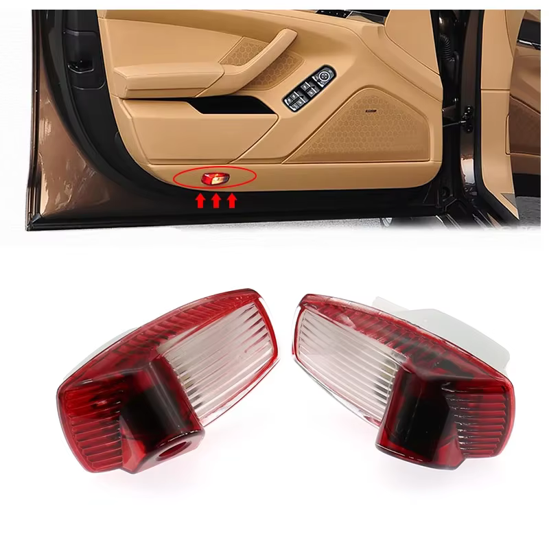 Lumière de bienvenue LED pour voiture pour Panamera 970 Boxster 986 987 Cayman 911 996 997 Projecteu