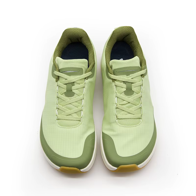 Chaussures de sport d'extérieur vert clair grande taille à semelle large, style allemand, pour la ma