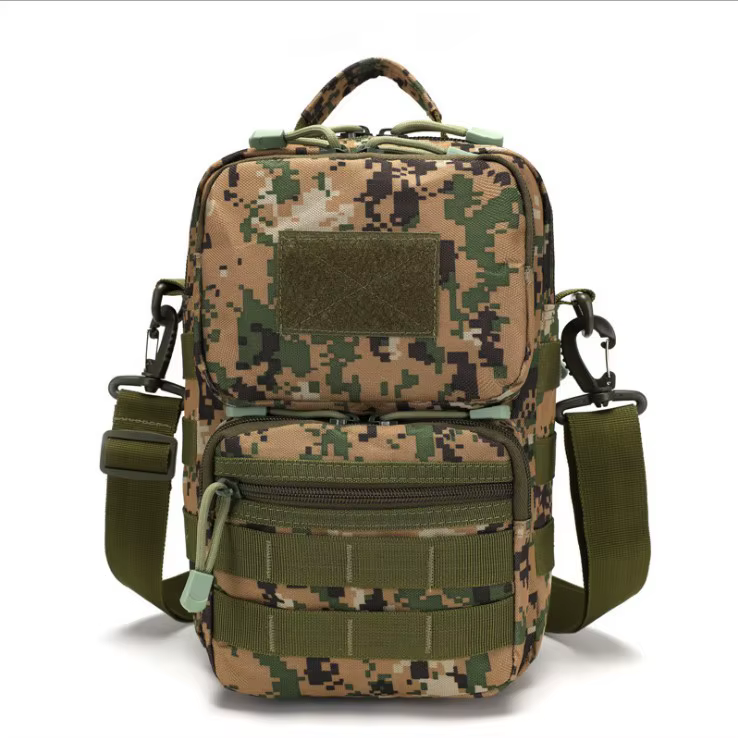 Sac à Accessoires Tactique pour Hommes, Sac Bandoulière Molle, Sac de Randonnée, Camping, Escalade, 