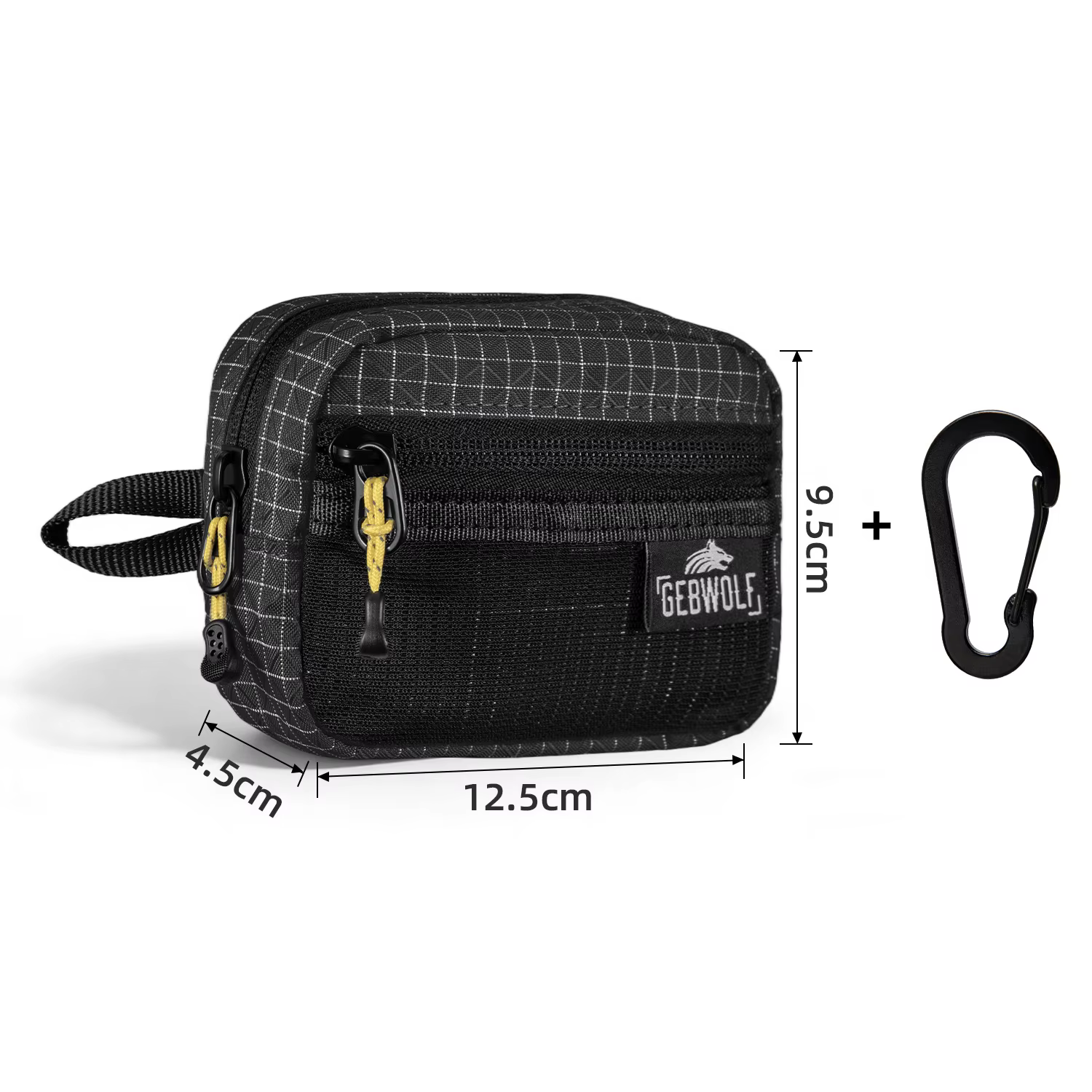 Pochette tactique EDC en Dyneema, sac utilitaire multifonctionnel, sac organisateur étanche pour le 