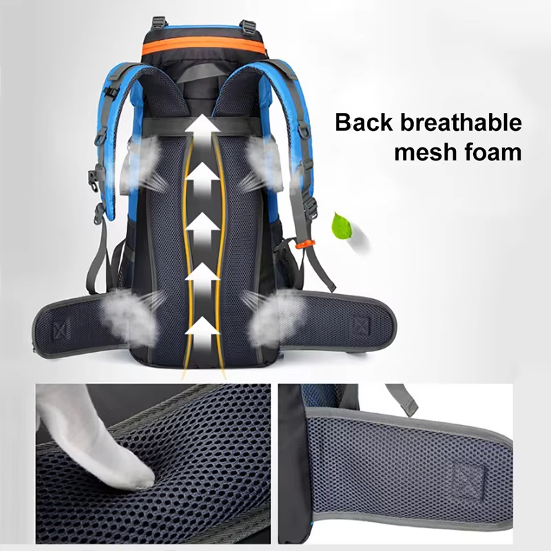 Sac à dos de camping pour homme et femme, sac de voyage, escalade, randonnée, trekking, canadisme en