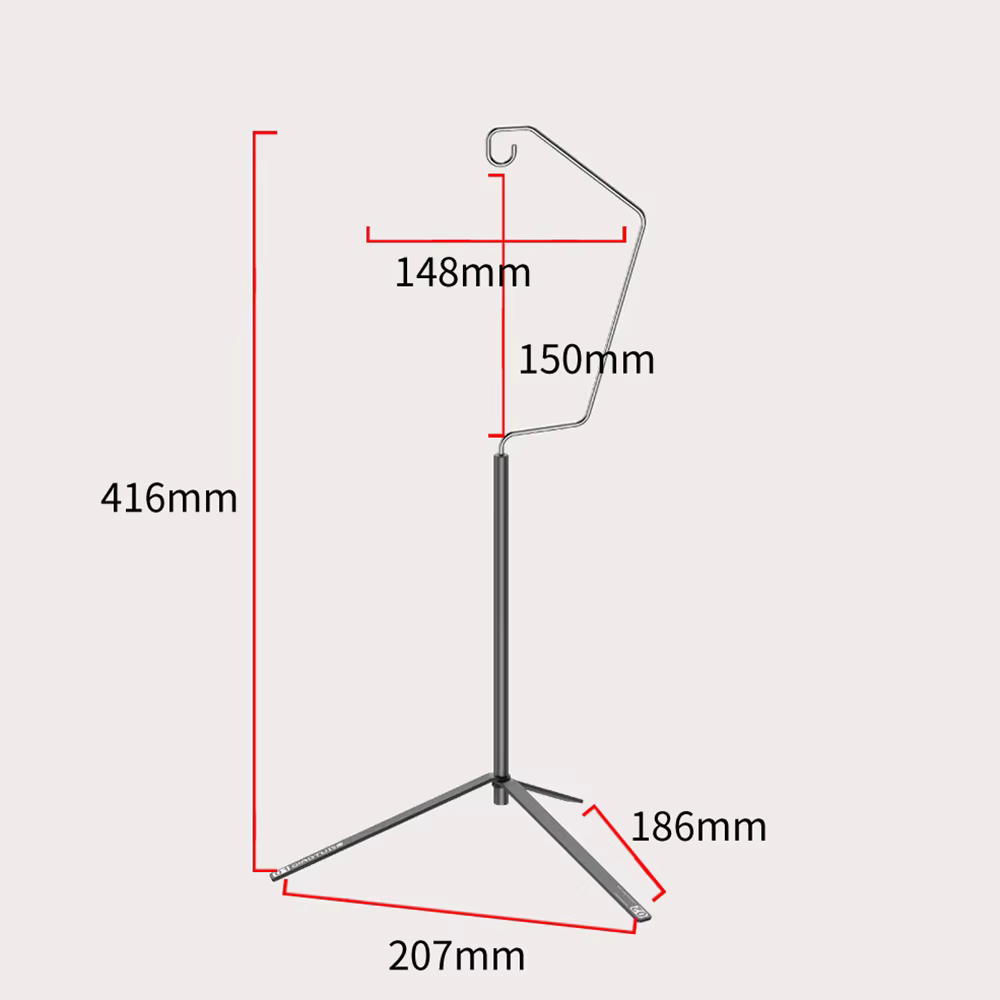 TARKA support de lanterne ultraléger support de lumière de table cintre de lumière Portable détachab